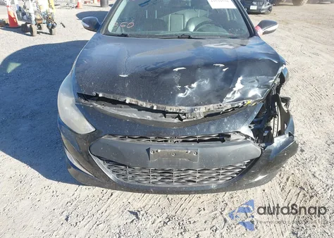 2013 Hyundai Sonata Hybrid Limited from USA, damaged, VIN KMHEC4A40DA096939